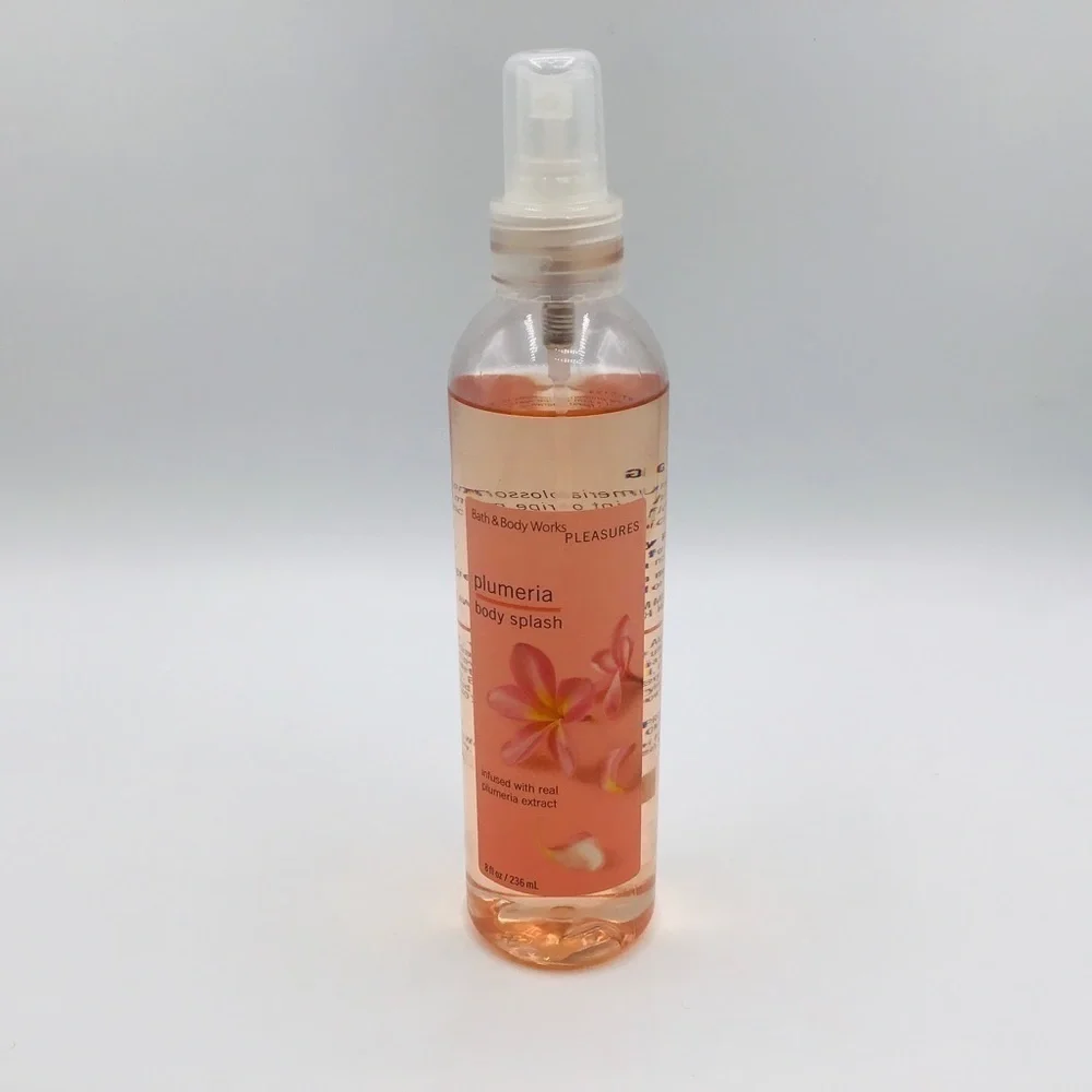 BATH & Body Works Original Plumeria Body Spray Splash Mist 8 fl oz NEW Tropical